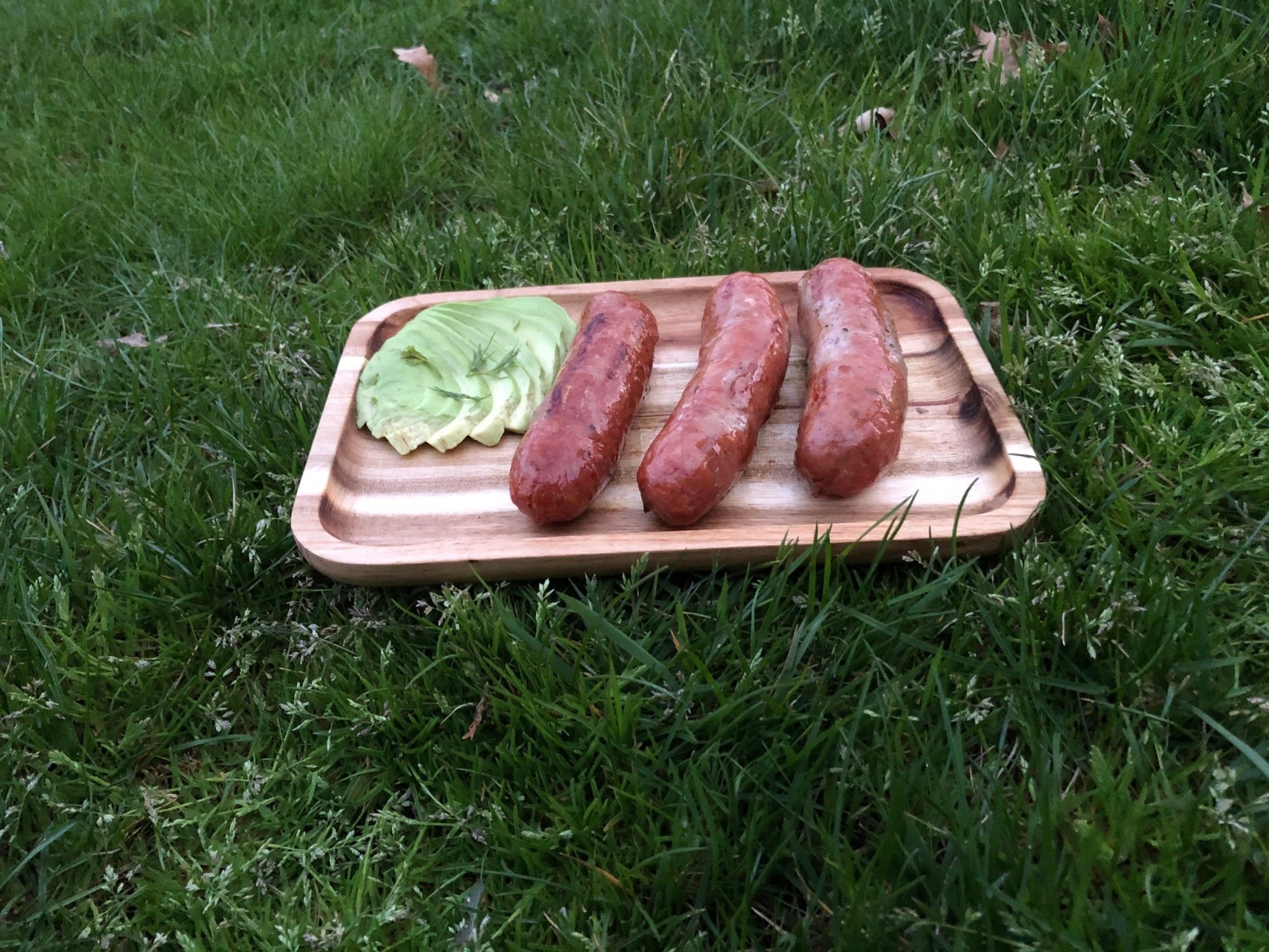 Acacia Wood Stackable Serving Tray — 12" x 8" - VANT DESIGNS