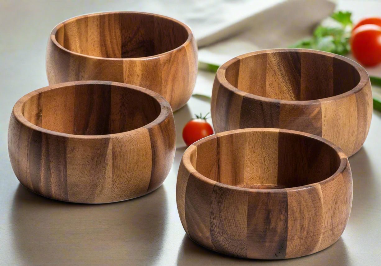 Individual Salad Bowls — Set of 4 - VANT DESIGNS