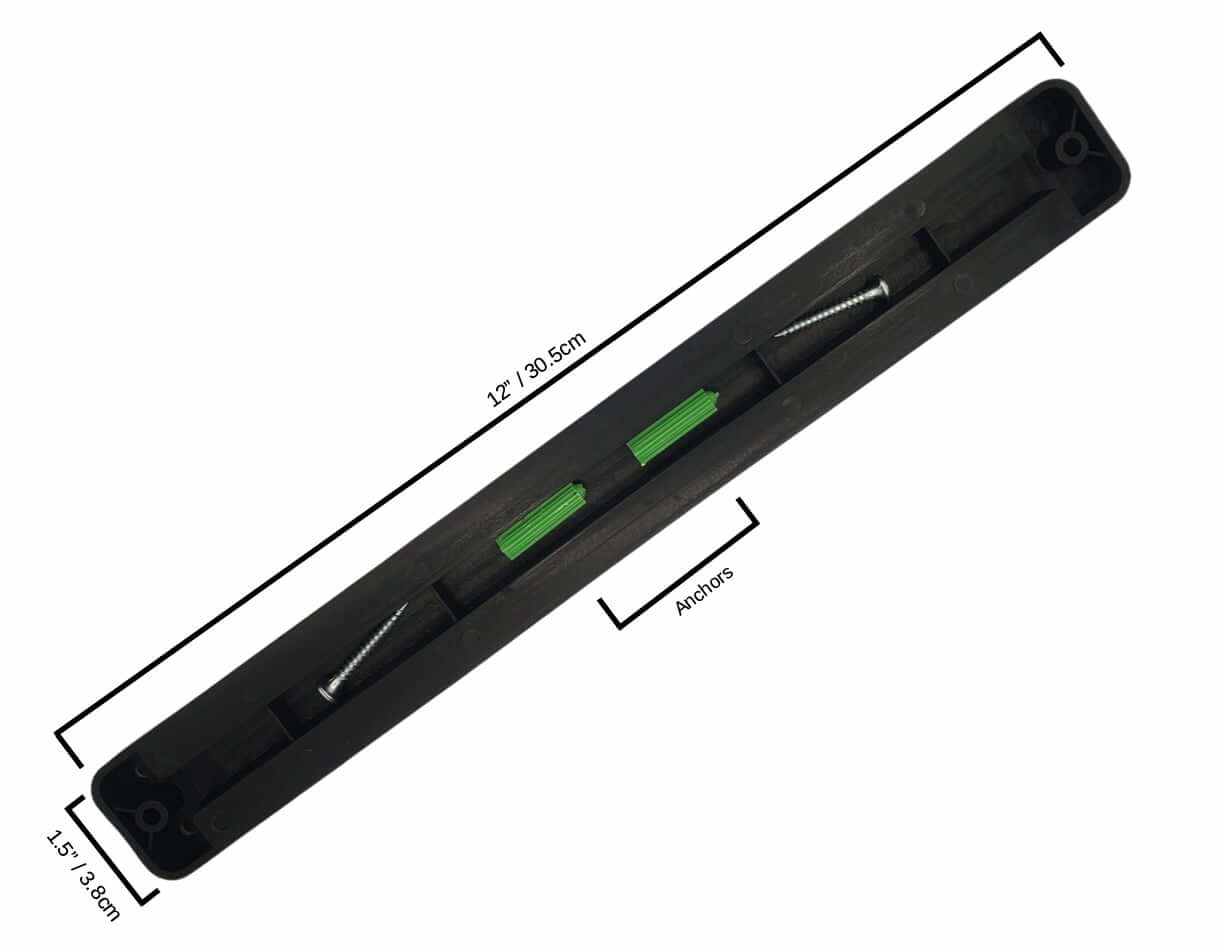 Kitchen Knife Set Kit | Red Handle & Black Magnetic Rack - VANT DESIGNS