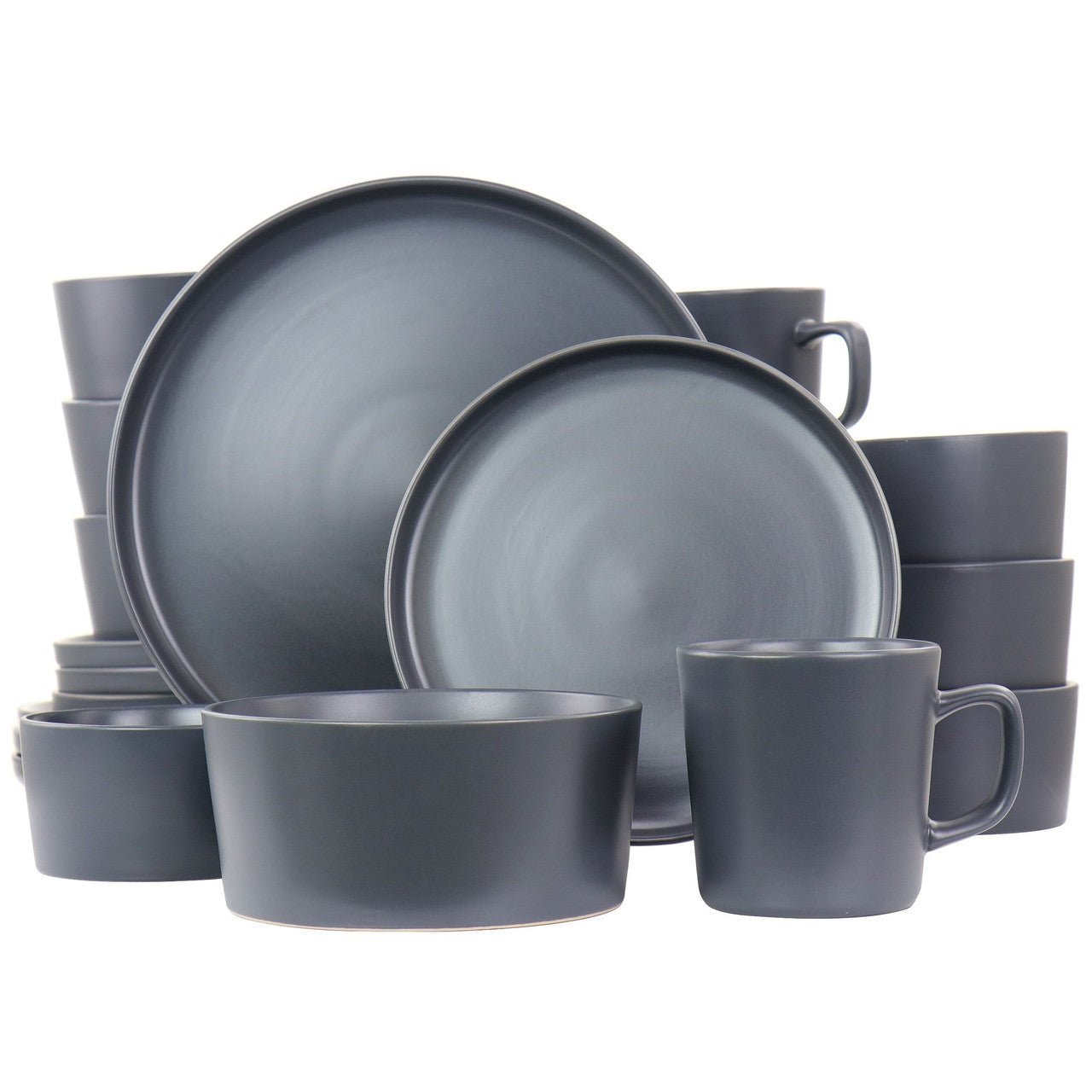 Luxmatte 20 - Piece Dinnerware Set — Dark Grey - VANT DESIGNS