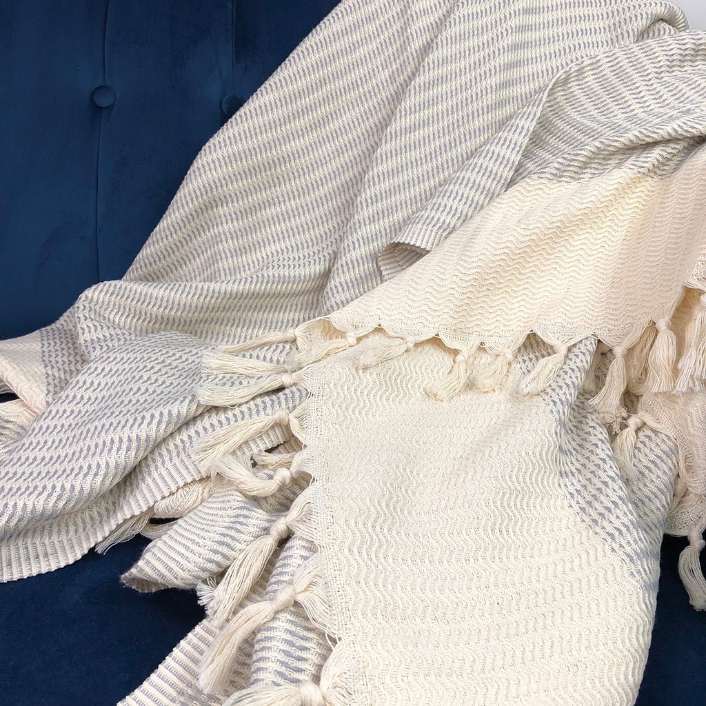 Plush Wavy Turkish Throw - VANT DESIGNS