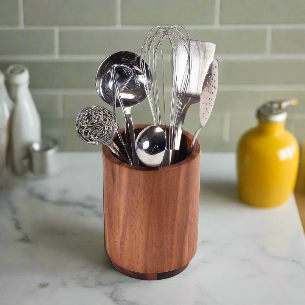 Rotating Lazy Susan Utensil Holder - VANT DESIGNS