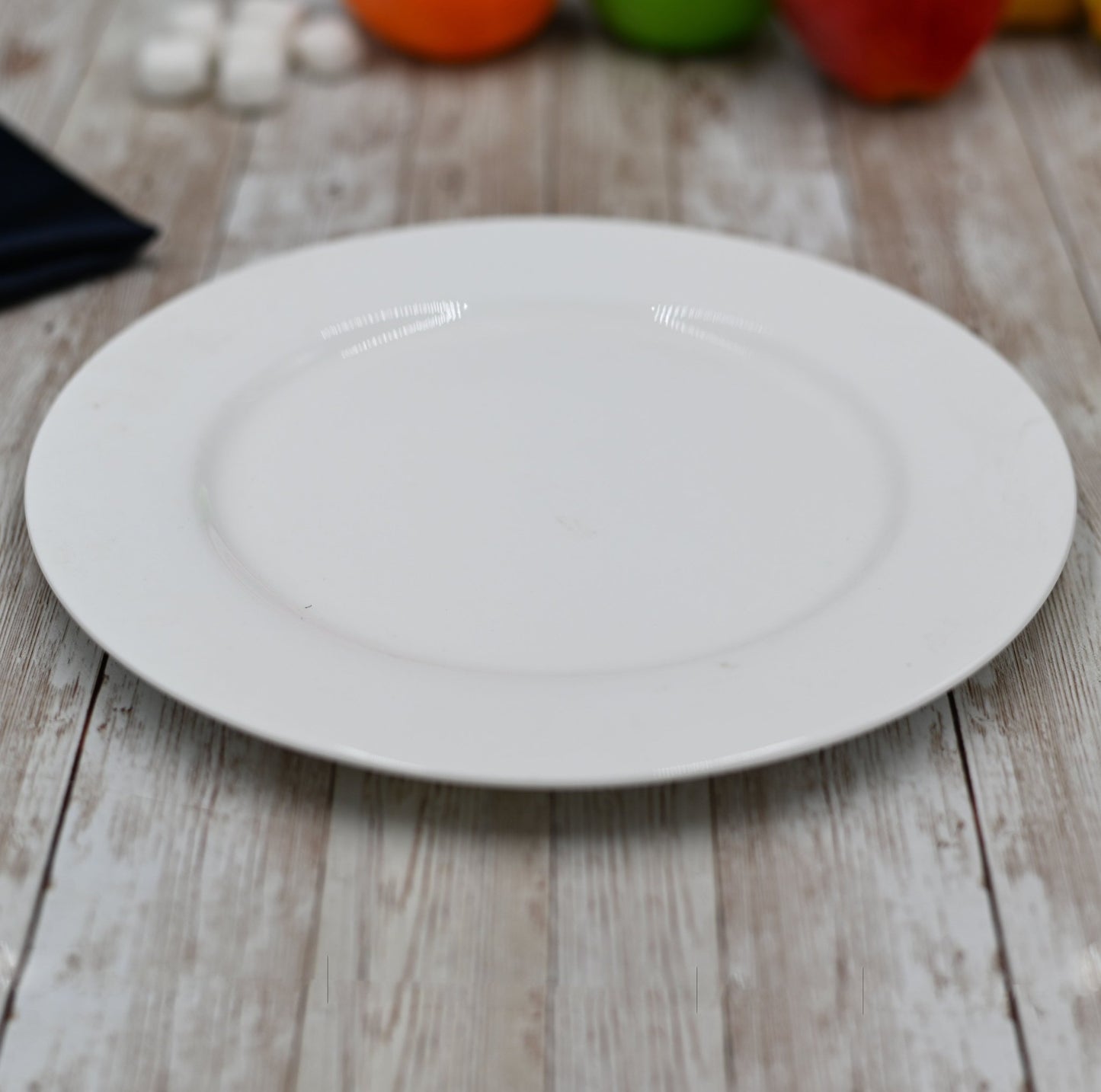 Set Of 6 White Dinner Plate 10" inch | 25.5 Cm - VANT DESIGNS