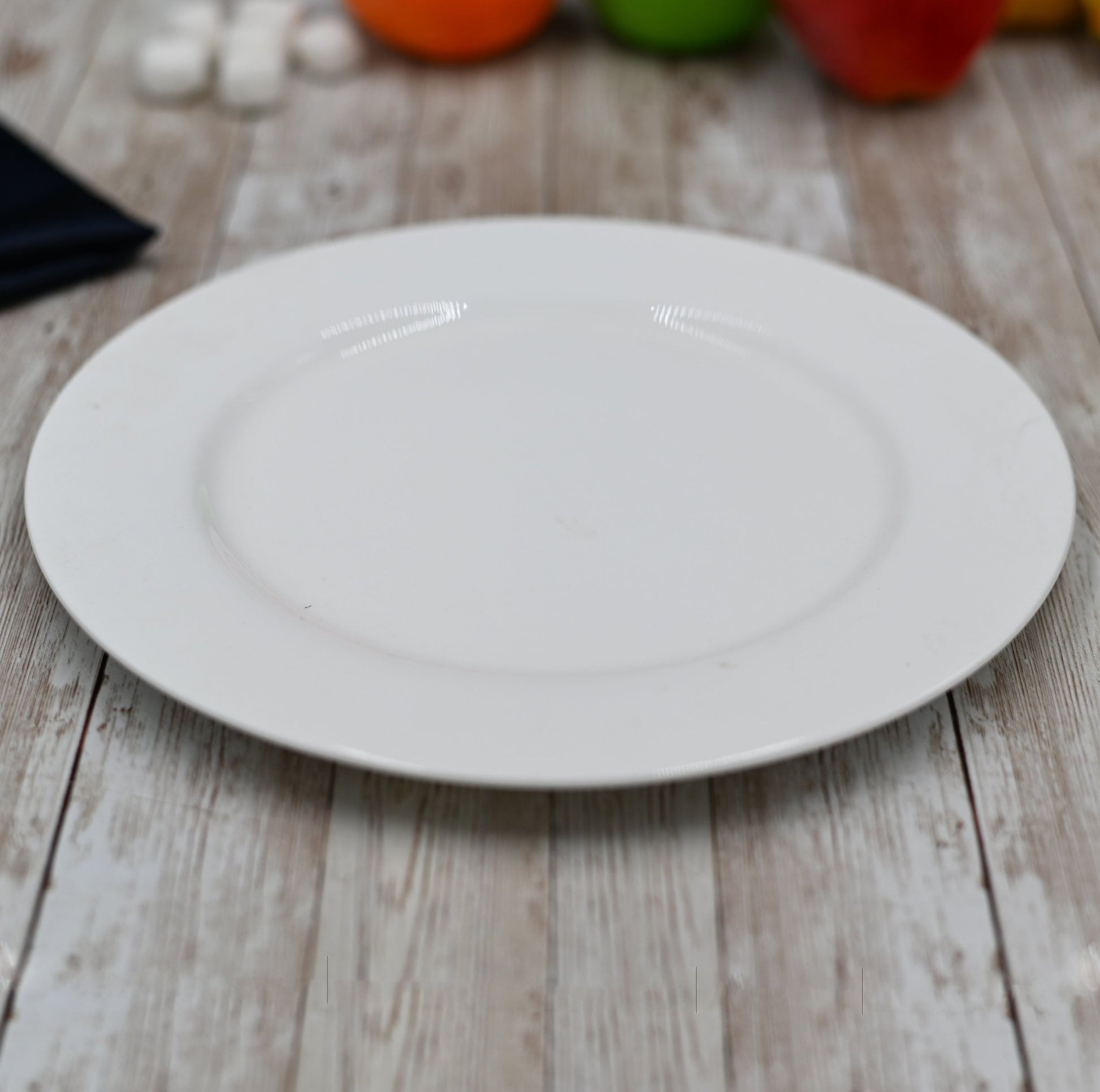 Set Of 6 White Dinner Plate 10" inch | 25.5 Cm - VANT DESIGNS