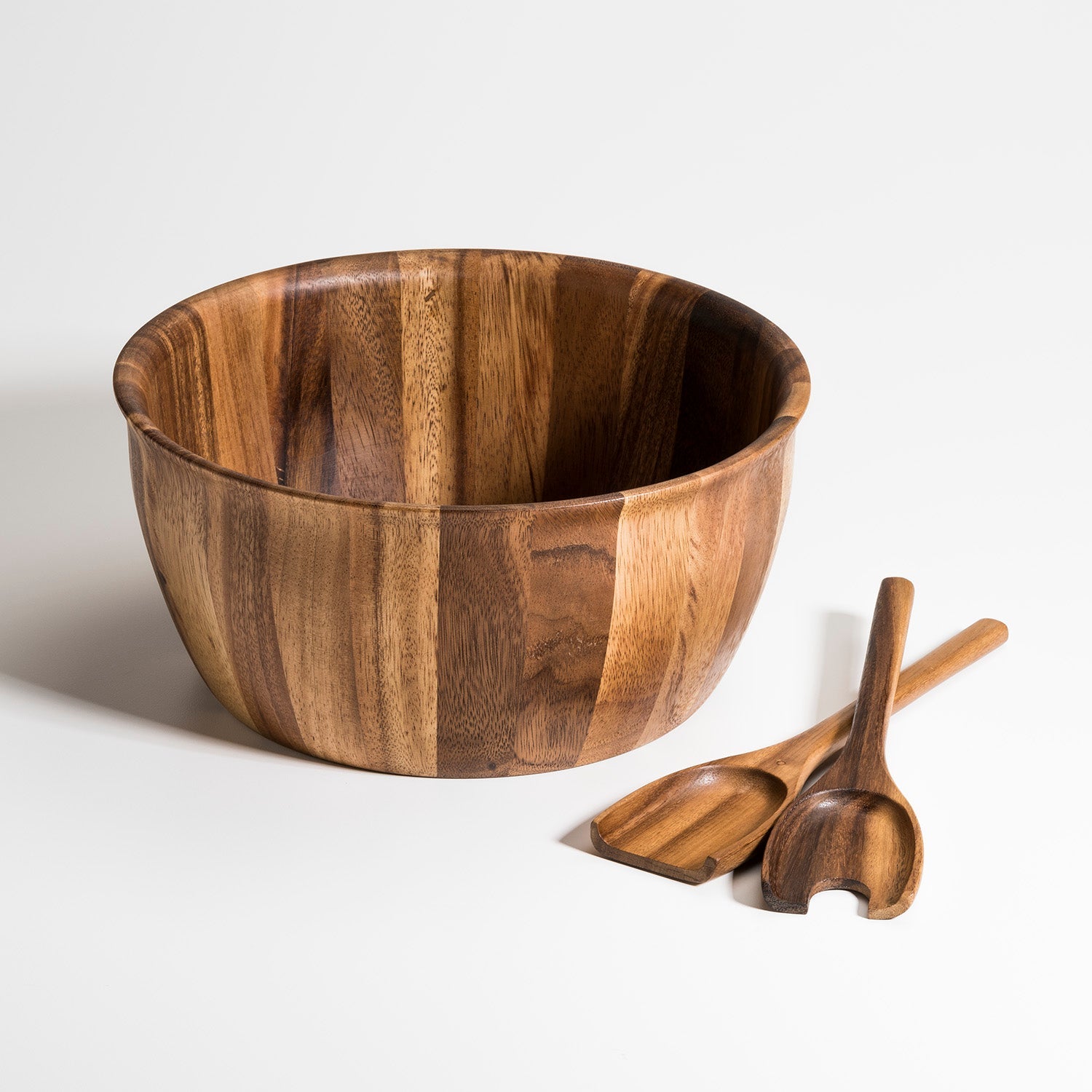 Soro Extra Large Salad Bowl with Servers - VANT DESIGNS
