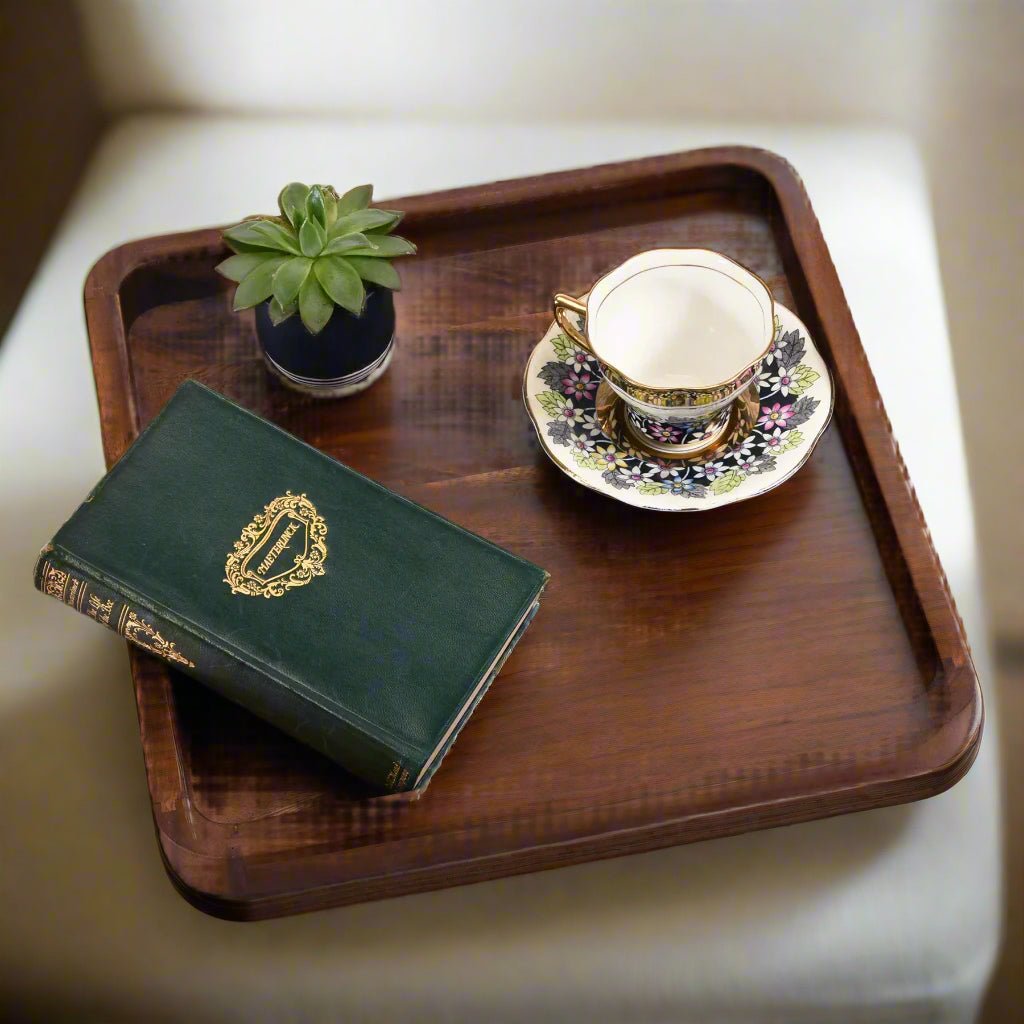 Square Serving Tray - 15" - Solid Bottom - VANT DESIGNS