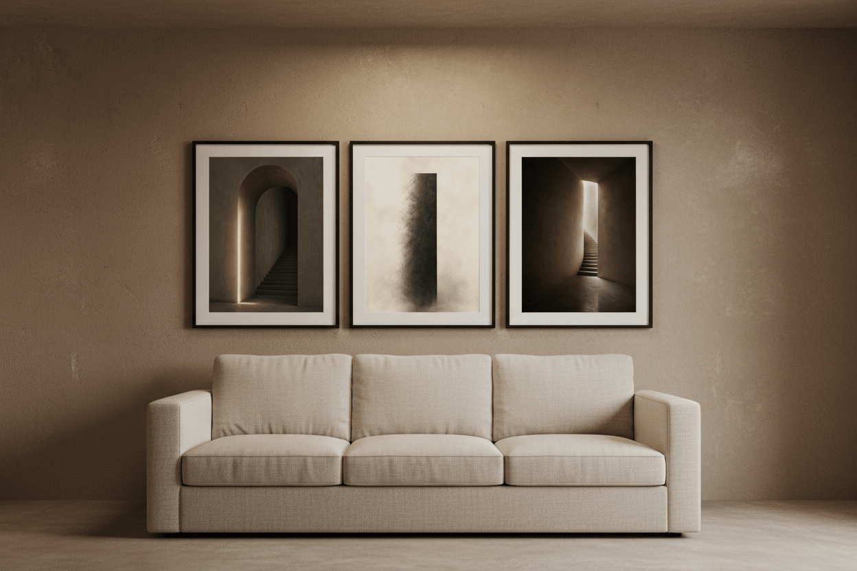 THE FOUNDATION TRIPTYCH (18" x 24") - VANT DESIGNS