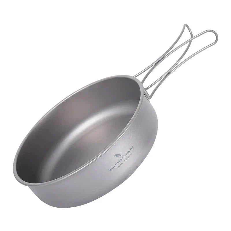 Titanium Camping Cookware Set Grey - VANT DESIGNS